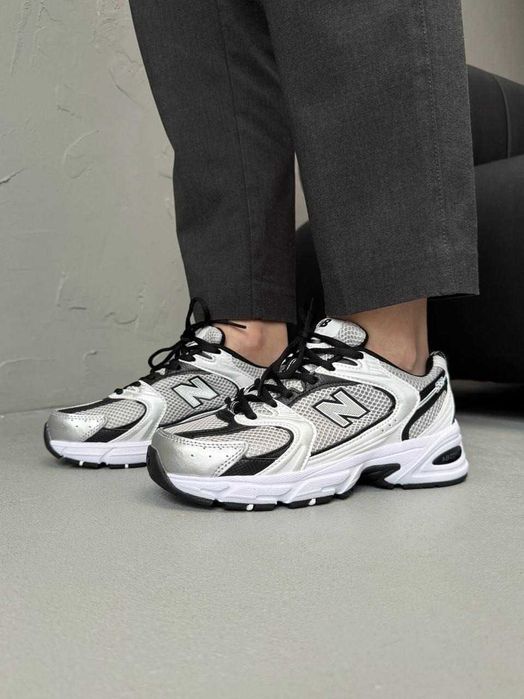 Кроссовки New Balance 530 Black/White /Кросівки NB /Жіночі Нью Беланс