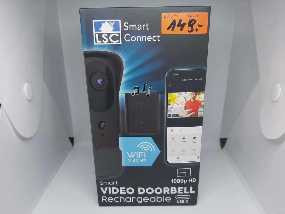 Wideo wizjer Domofon Smart Connect bezprzewodowy Nowy