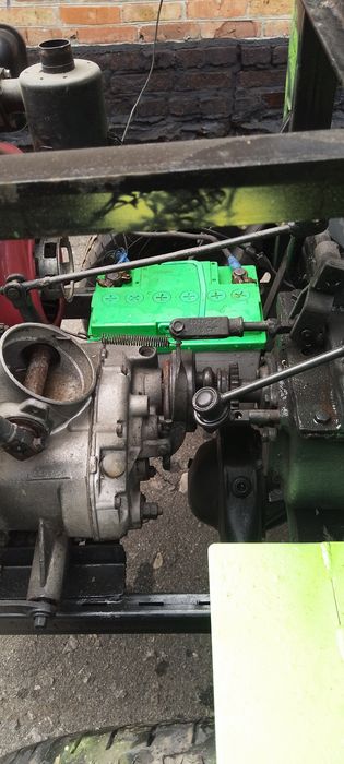Мінітрактор 4×4  дизель саморобний