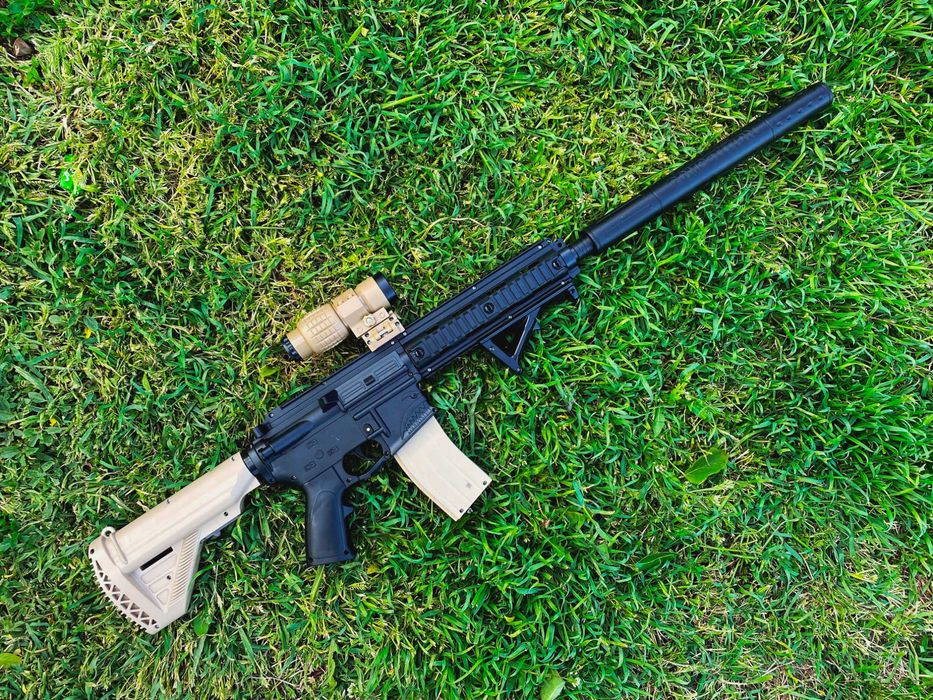 Іграшковий автомат М416 на орбізах орбіган гель бластер