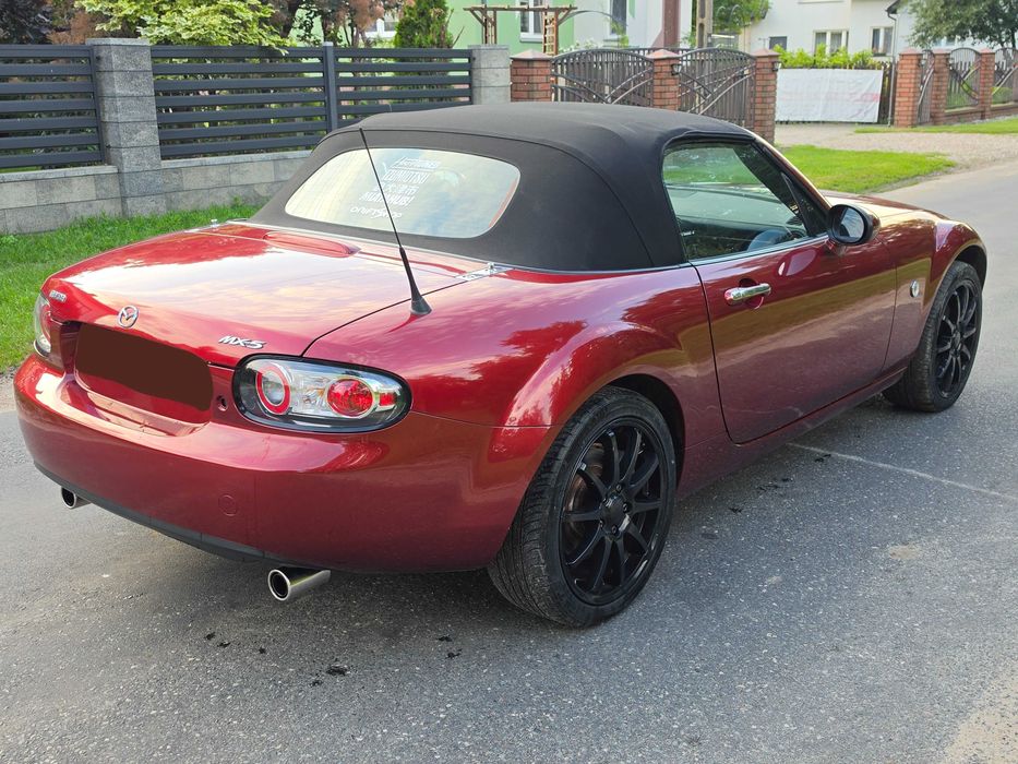 Mazda MX5 NC 2006r tylko 76tys km. Skóra, Navi, Bez kropki rdzy.