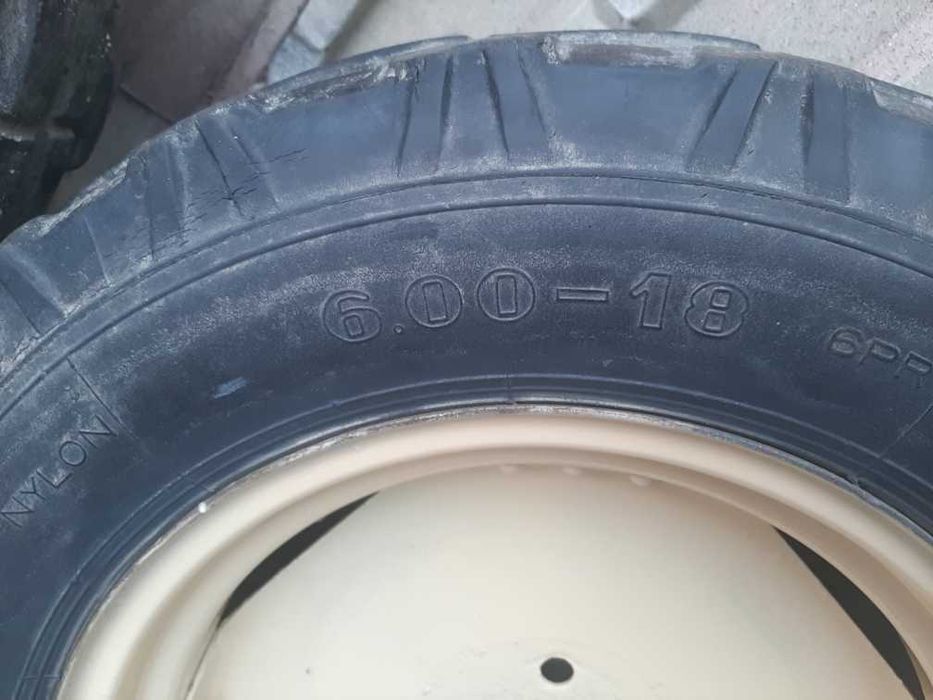 Koła Przód *18 Ursus C-4011,C-355,C-360,Opony DB,Cztery śruby,WYSYŁKA