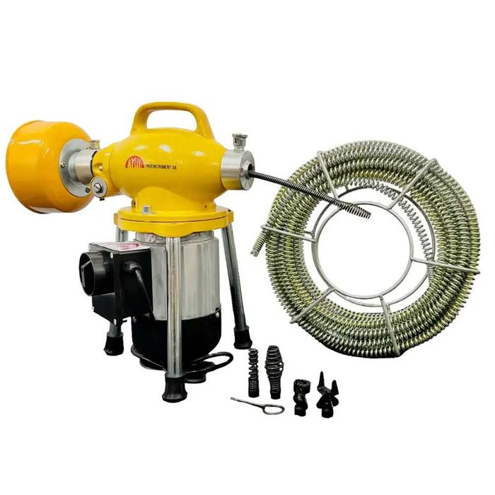 Машина для прочистки канализації і труб  HX-75 (400 Вт, 20-110 мм)