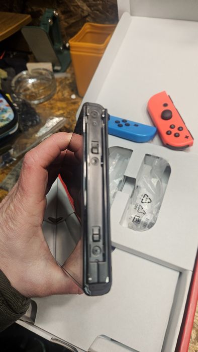 Nintendo switch oled 64+128gb. +ігри повний комплект