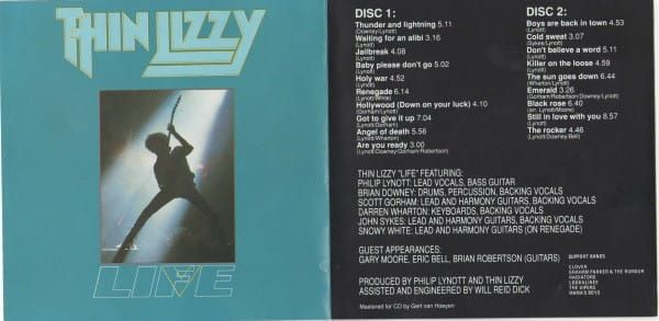 Thin Lizzy – Life Live 2xCD