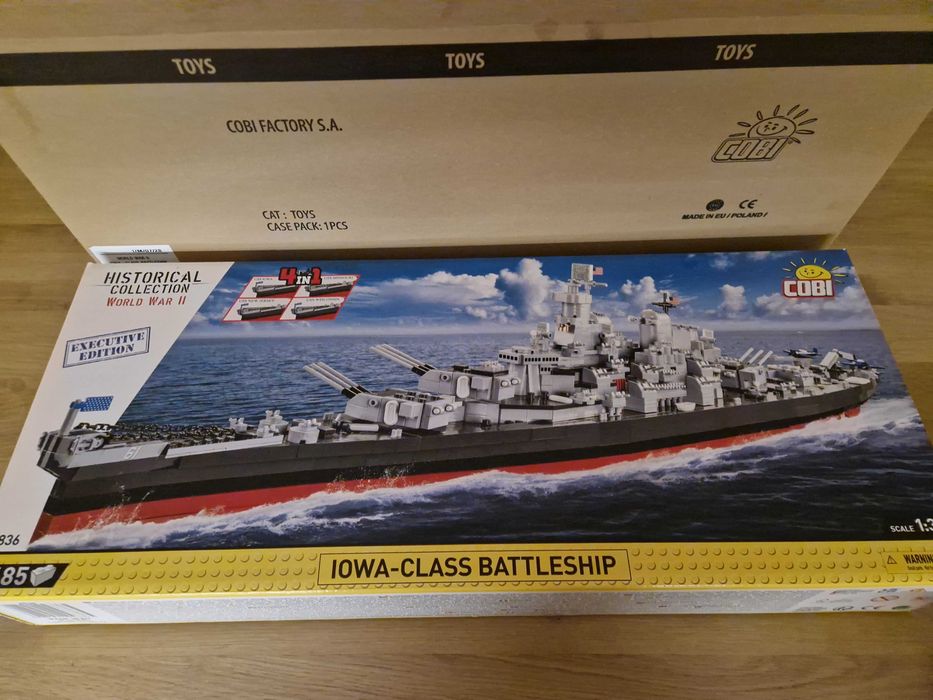 Cobi Pancernik Iowa (4w1) - Executive Edition 4836