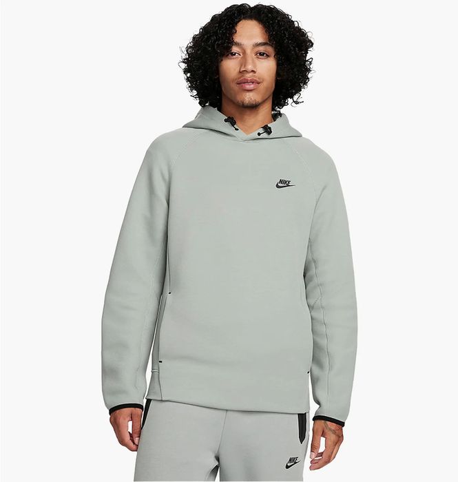 Остання! Розмір S - Худі Nike Tech Fleece (сіро-зелений)
