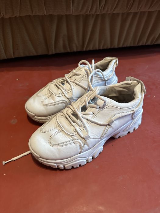 2 пары! белые кроссовки кеды 38 и 39р