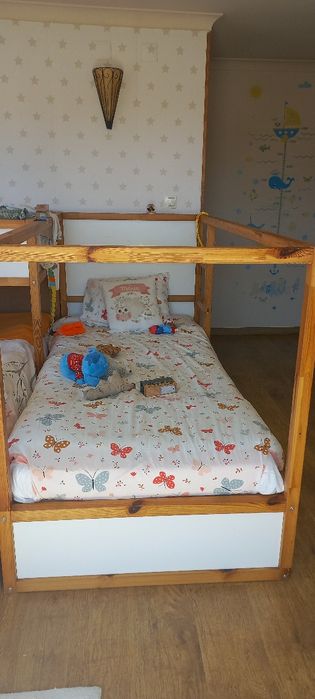 Cama individual de criança