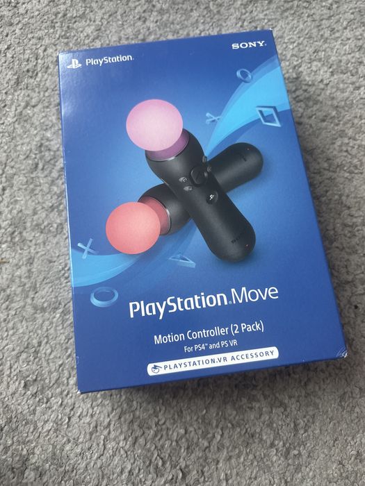 2 kontrolery ruchu move sony PS4 i PS VR