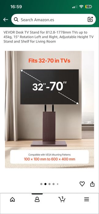 Vendo suporte tv ate 70’