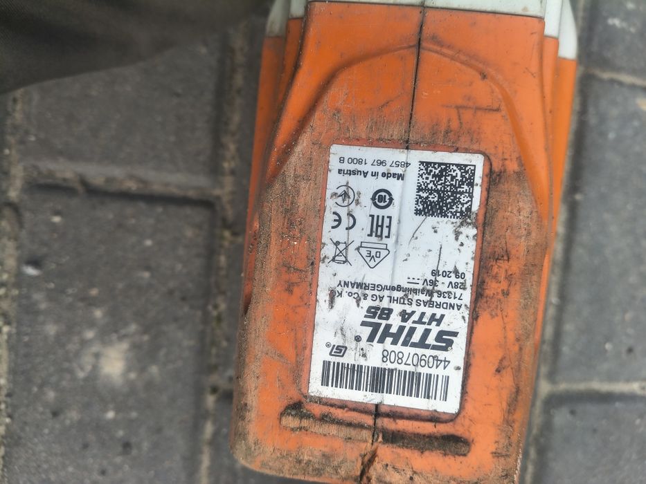 Piła na wysięgniku Stihl hta 85 dluga