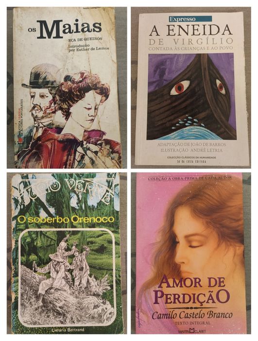 Livros de autores portugueses e estrangeiros