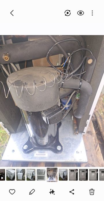 Pompa ciepła gruntowa woda-woda  12. 5kW