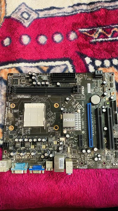 Материнская плата msi k9n6pgm2-v2: 150 грн. - Комплектуючі та аксесуари ...