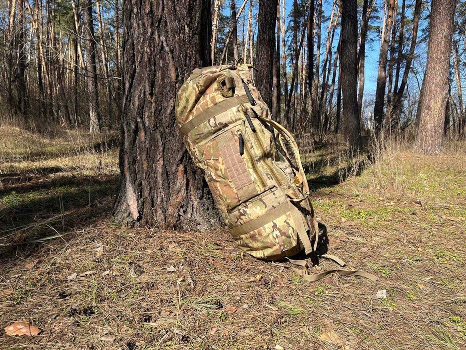 Баул мультикам тактична сумка рюкзак 100л міцний до 200 кг Cordura 1000D