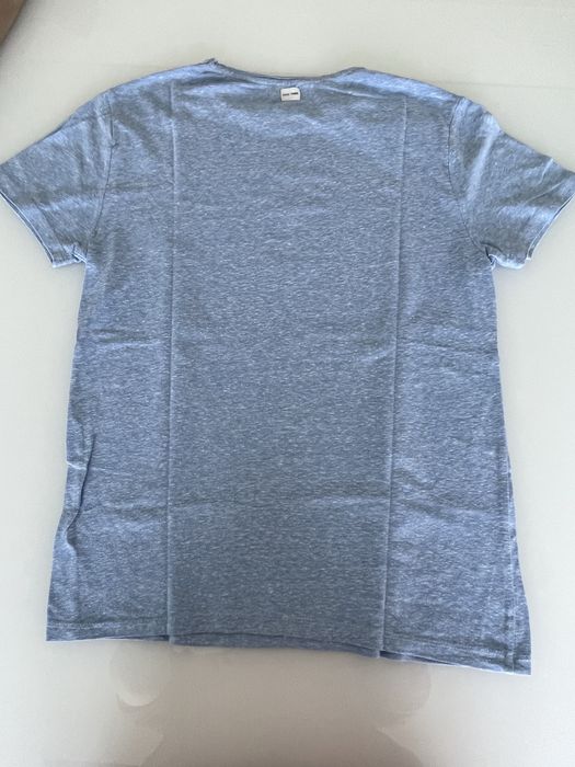 T-shirt azul rapaz 13/14 anos Zara