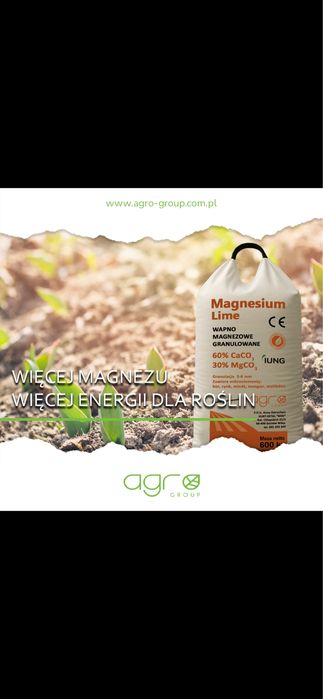 Wapno granulowane kredowe i magnezowe oraz czarna kreda PRODUCENT