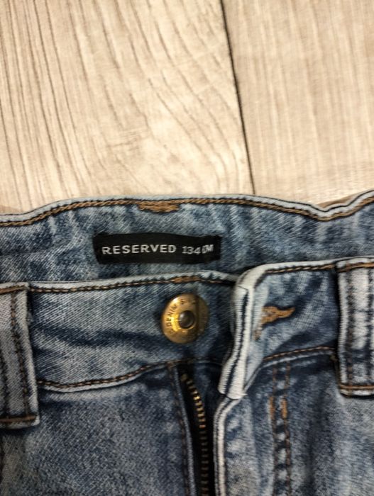 Spodnie jeansy H&M 134