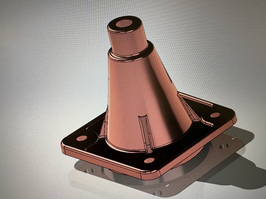 Modelacão de pecas em Cad