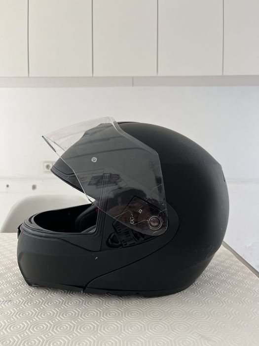 Capacete Completo Preto Mota