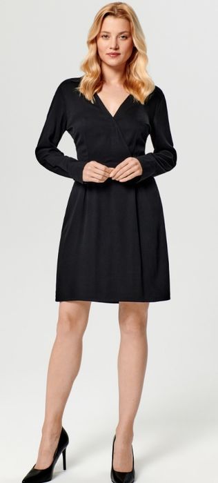 Czarna elegancka sukienka