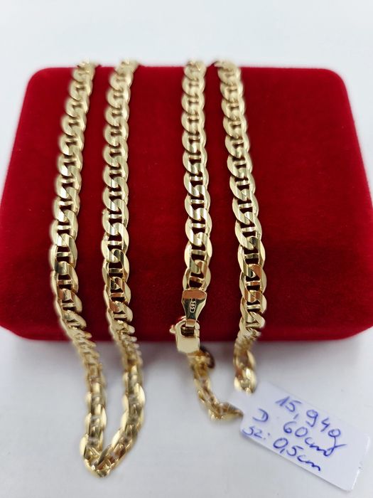 Złoty łańcuszek gucci 585 14k NOWY
