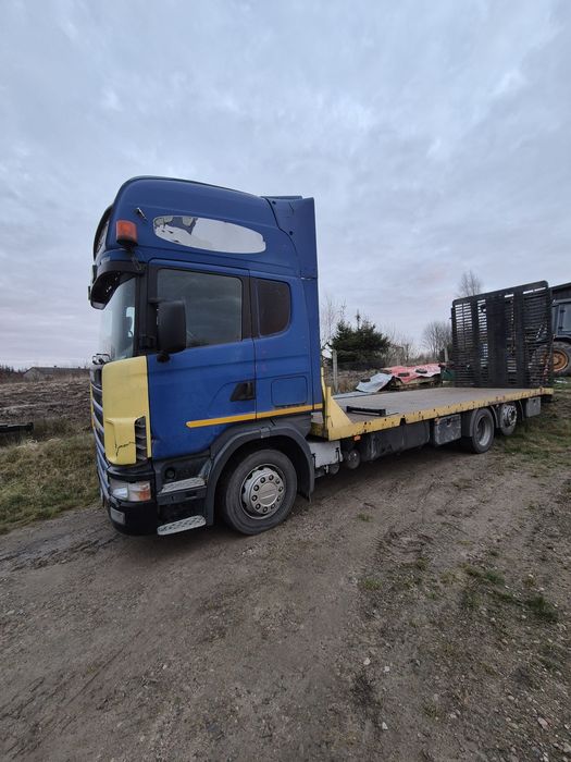 Scania 4 laweta 3 osie