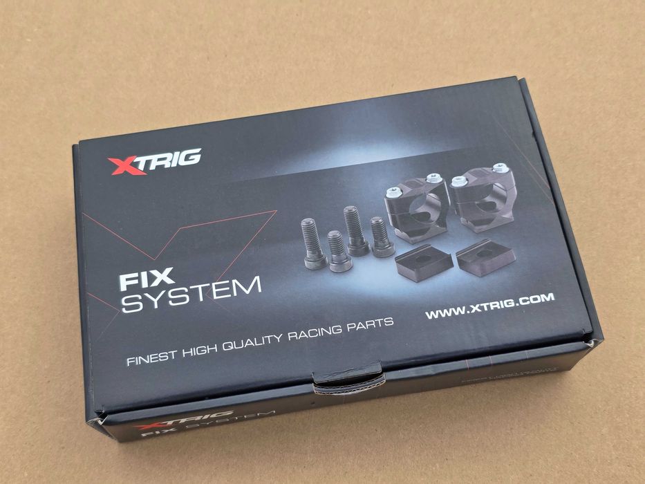 Risery mocowania mocowanie kierownicy 28.4mm Xtrig Fix M12 jak NOWE !