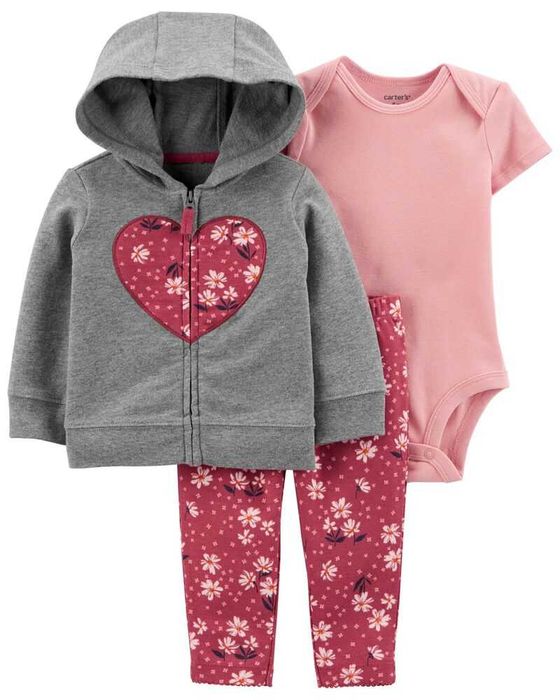 Костюм (боді+ штани+ жилетка) Carters Картерс тройка 1 - 5 роки
