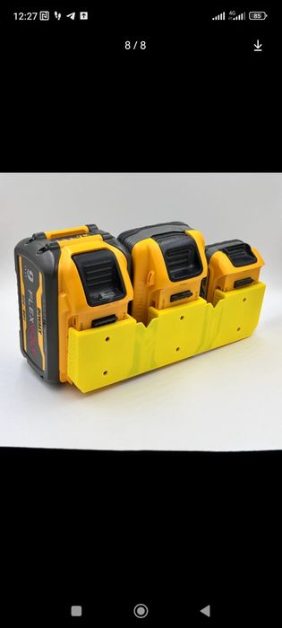 Кріплення для акумуляторів DeWalt  Makita Metabo Dnipro-M та інших