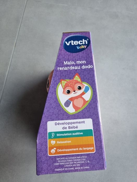 Lis Pluszak interaktywny śpiący lis szumiś Malo Vtech