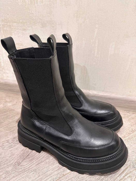 Черевики челсі чорні