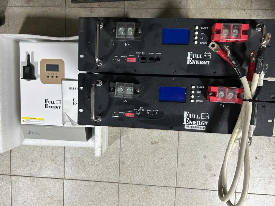 Продам комплект резервного живлення / сонячної системи  Full Energy + 2× LiFePO4 48V 100Ah (10.24 кВт⋅год)