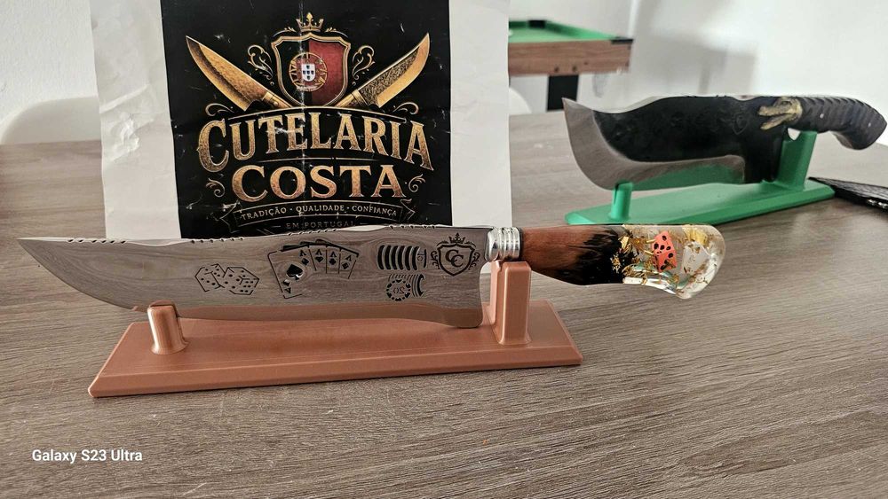 Facas artesanal de luxo