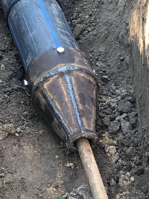 ГНБ, Прокол под дорогой, горизонтальное бурение, прокол грунта