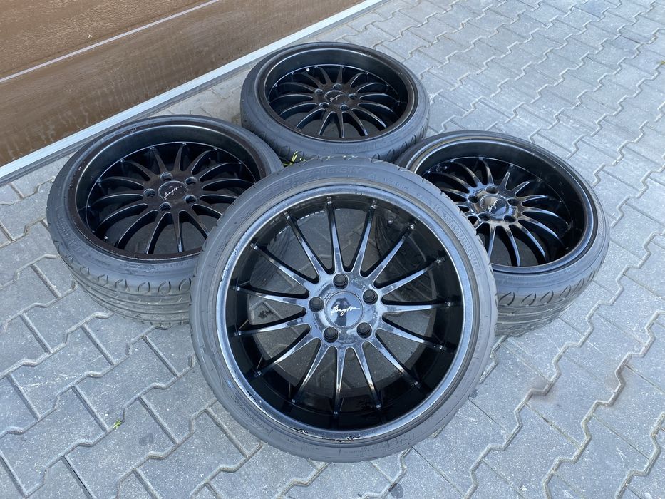 Koła Alufelgi Breyton Magic 19” 5x120 9J rant german stance opony 235/35 BMW E46/E39/E38/E32/E60/E90