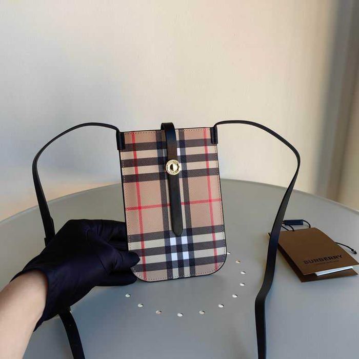 Torba na telefon komórkowy w kratkę Burberry