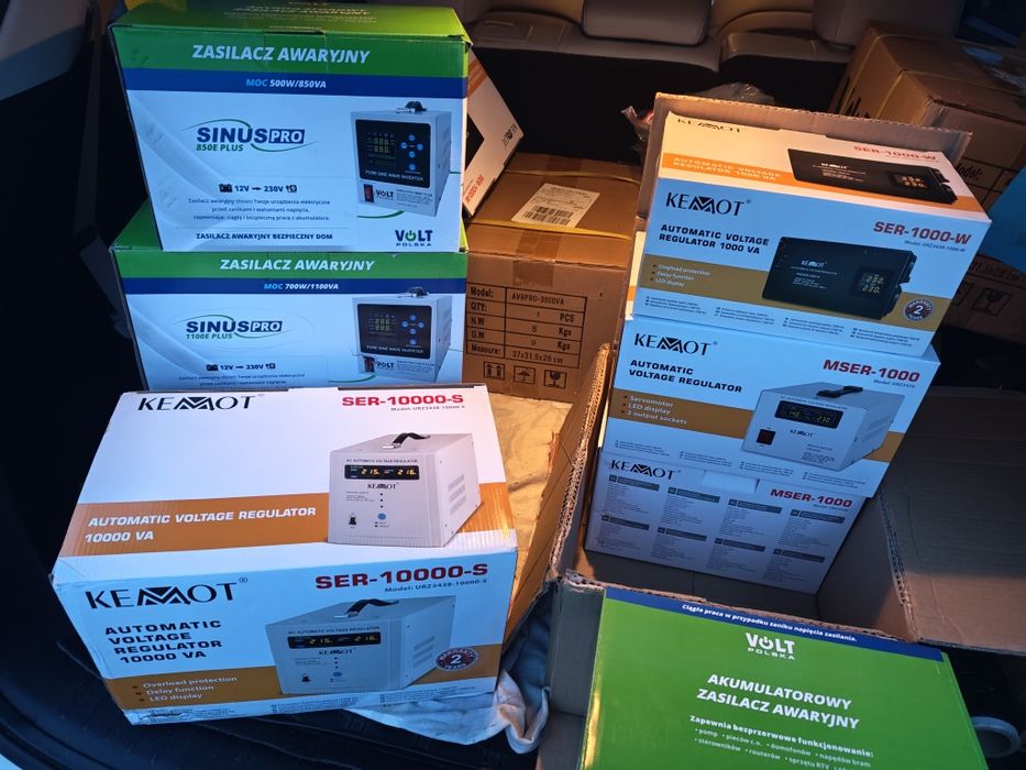 ДБЖ VOLT Polska SINUS Pro 1100E Plus 12/230v (700/1100w) LiFePO4