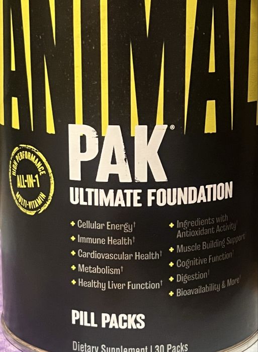 Animal Nutrition (Universal) ANIMAL PAK (EU)