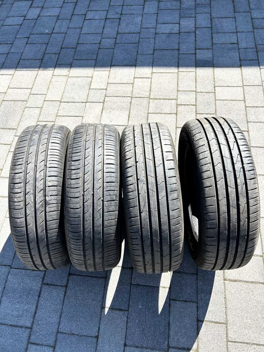 Opony lato 4 szt. 185/60/15, 2xHankook dot 2122, 2xKuhmo dot 5020