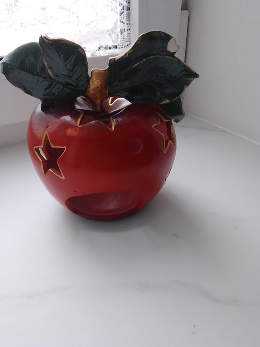 Рождественский подсвечник Яблоко