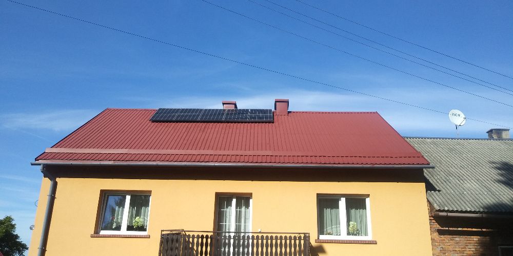 Solarny zestaw do grzania wody