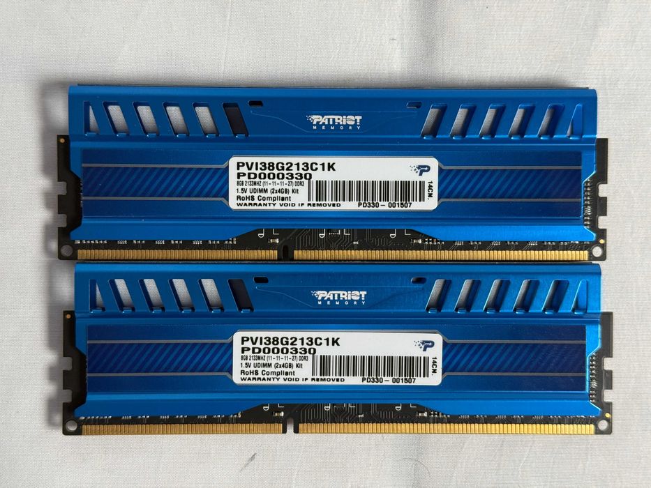 Pamięć RAM DDR3 Patriot Viper Intel 2x4GB 8GB 2133MHz