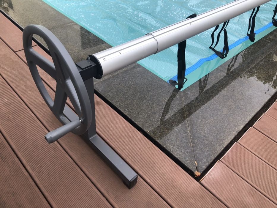 Enrolador para cobertura de bolhas piscinas mergulho salgado piscinas