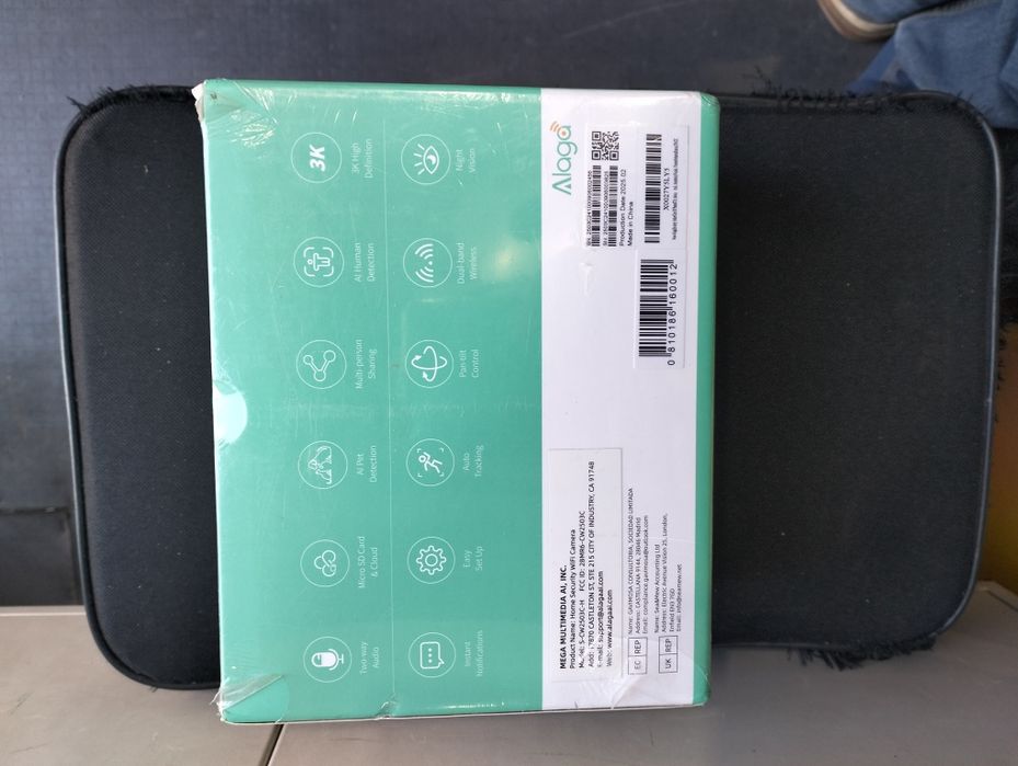 Pack 2 Câmaras IP WiFi Interior, 3K com Visão Noturna,