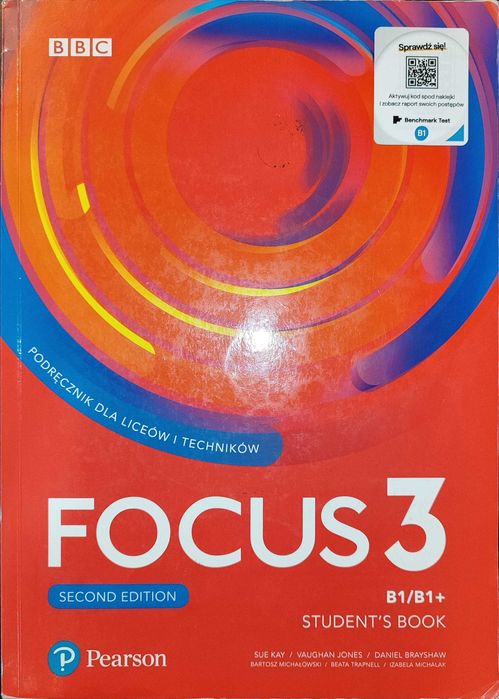 Język angielski FOCUS 3 podręcznik + ćwiczenia + kompendium maturalne