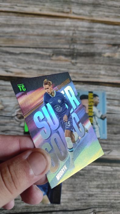 Картки Panini Top class Мессі та Мудрика
