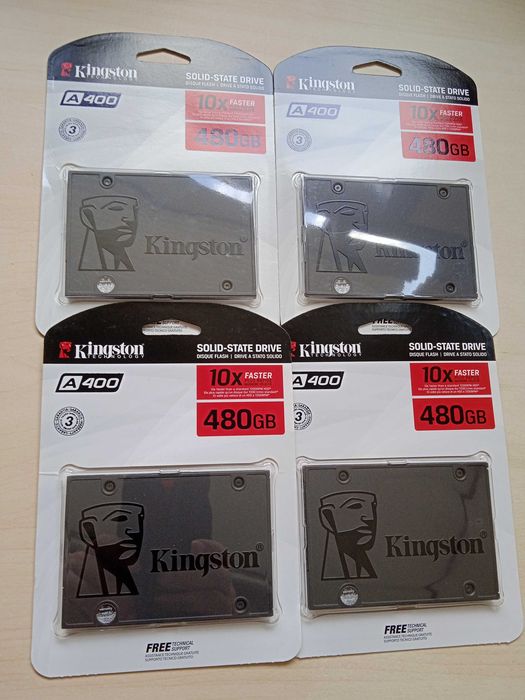 Discos SSD Kingston 240GB / 480GB / 960GB (Novos/Embalados)