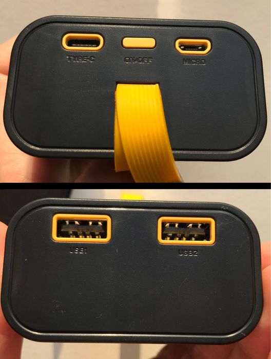 Павербанк - корпус під 3 акб 18650